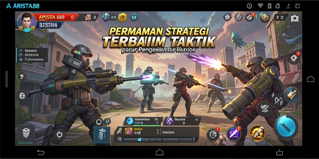 Gambaran gameplay ARISTA88 yang memukau dan penuh strategi.