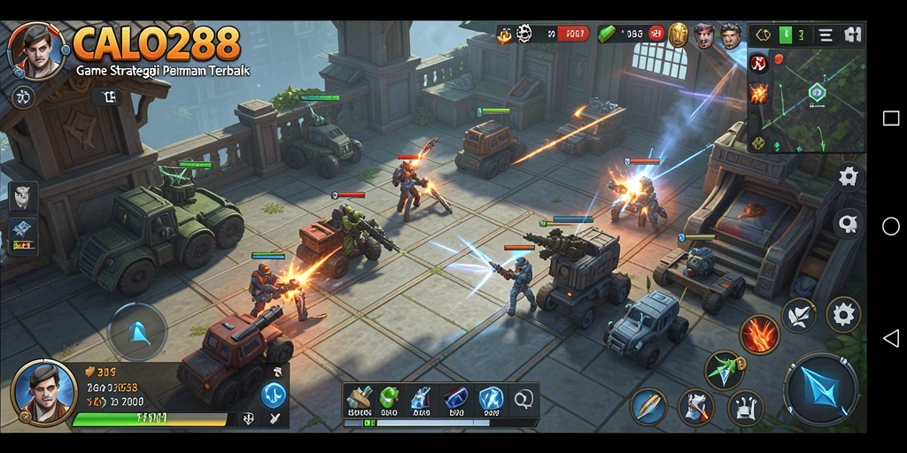 Tampilan gameplay menarik dari CALO288 dengan berbagai strategi.