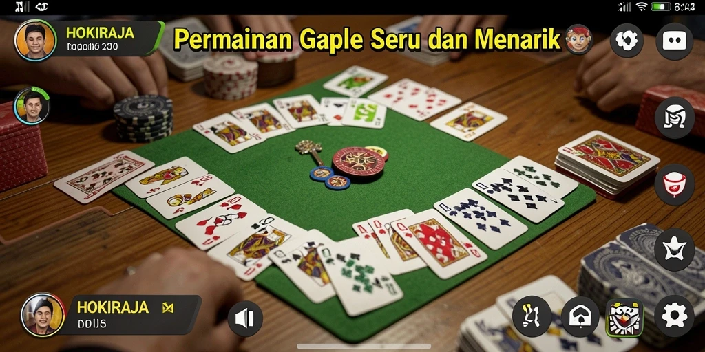 Tampilan gameplay HOKIRAJA yang seru dan interaktif.
