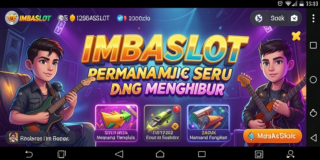 Screenshot gameplay IMBASLOT menampilkan pengalaman bermain musik yang seru.