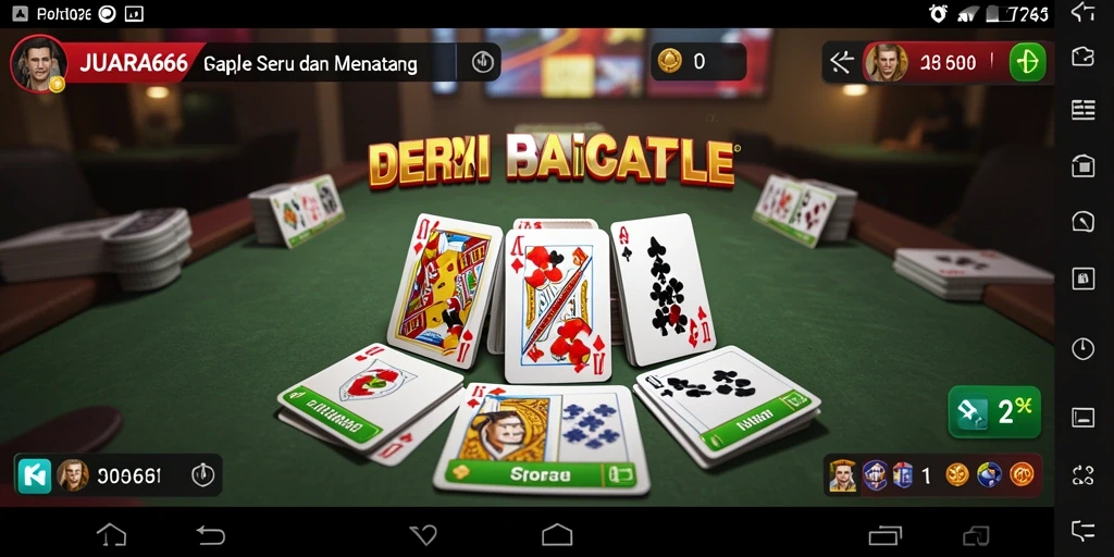 Tampilan gameplay JUARA666 dengan berbagai fitur menarik.