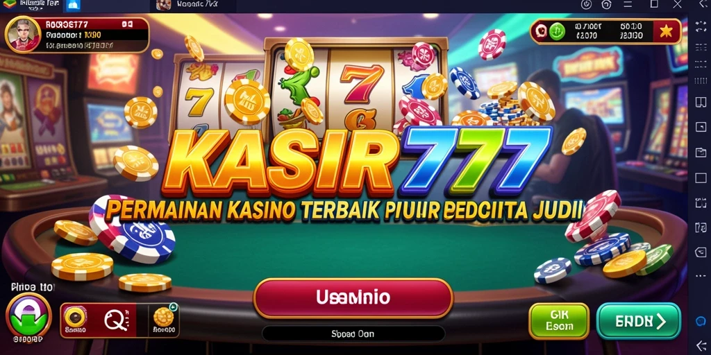 Tampilan menarik dari permainan Kasino KASIR777 yang penuh aksi.