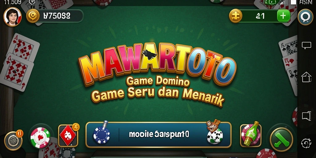 Tampilan gameplay MAWARTOTO yang seru dan menantang.