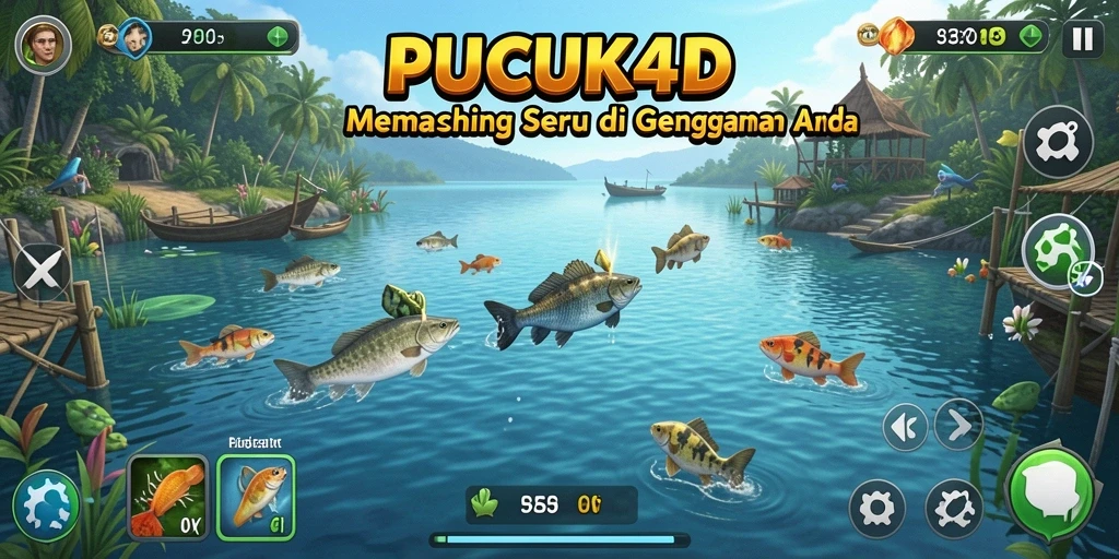 Tangkapan ikan dalam gameplay PUCUK4D yang menarik.