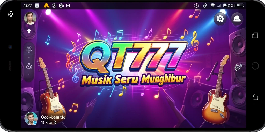 Tampilan gameplay QT777 yang dinamis dan interaktif.