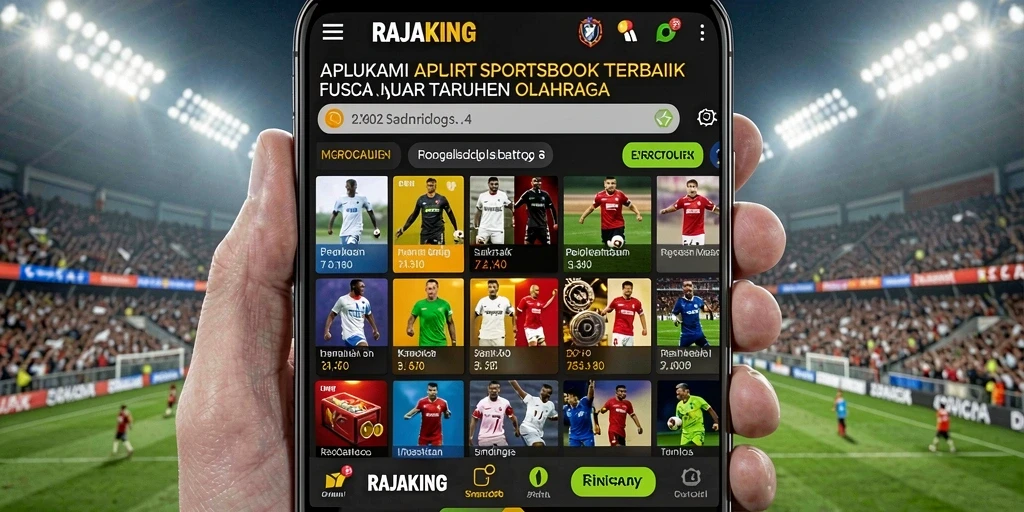 Screenshot menunjukkan pengalaman taruhan seru di RAJAKING.