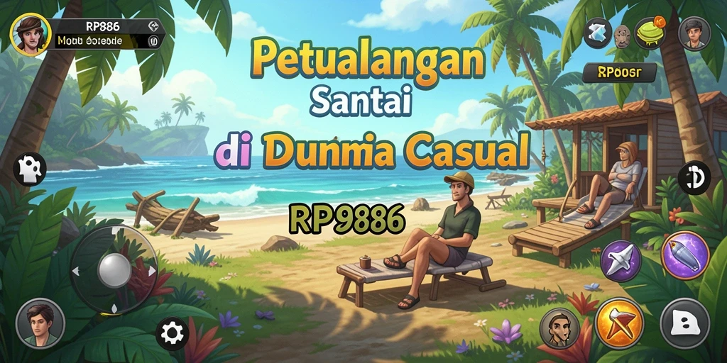 Tampilan gameplay <strong>RP886</strong> yang ceria dan menyenangkan.