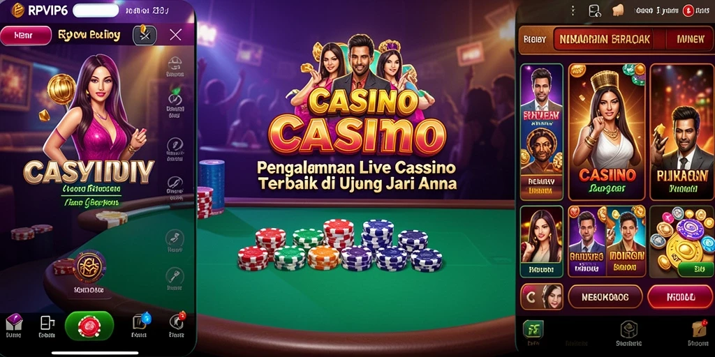 Tampilan gameplay RPVIP6 yang mendebarkan dan interaktif.