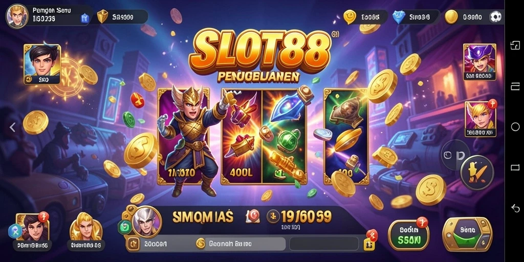 Screenshot menunjukkan gameplay seru dengan grafik yang memukau.