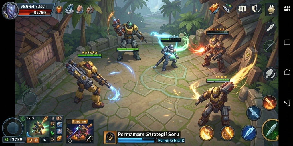 Screenshot gameplay ST789 yang menarik dengan aksi strategi yang menegangkan.