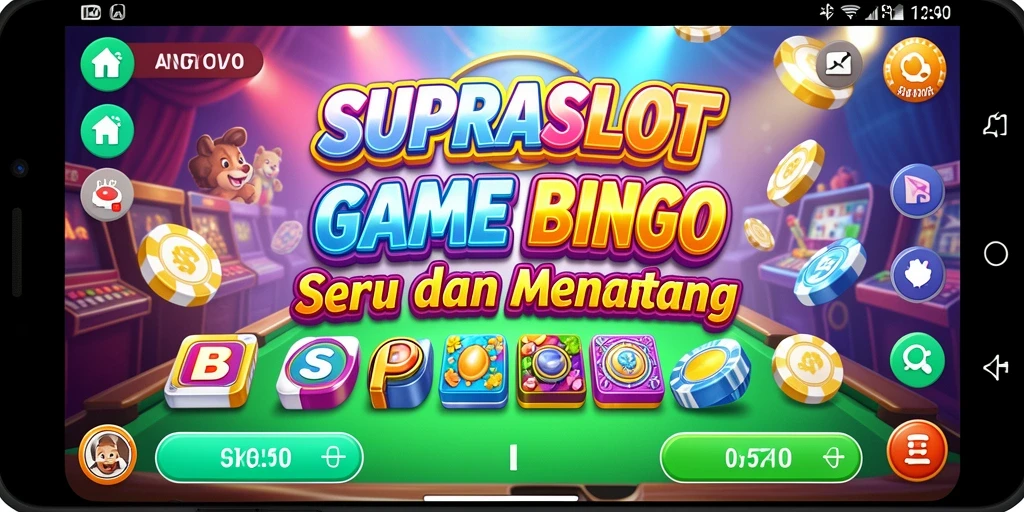 Gambaran gameplay menarik dari SUPRASLOT saat bermain Bingo.