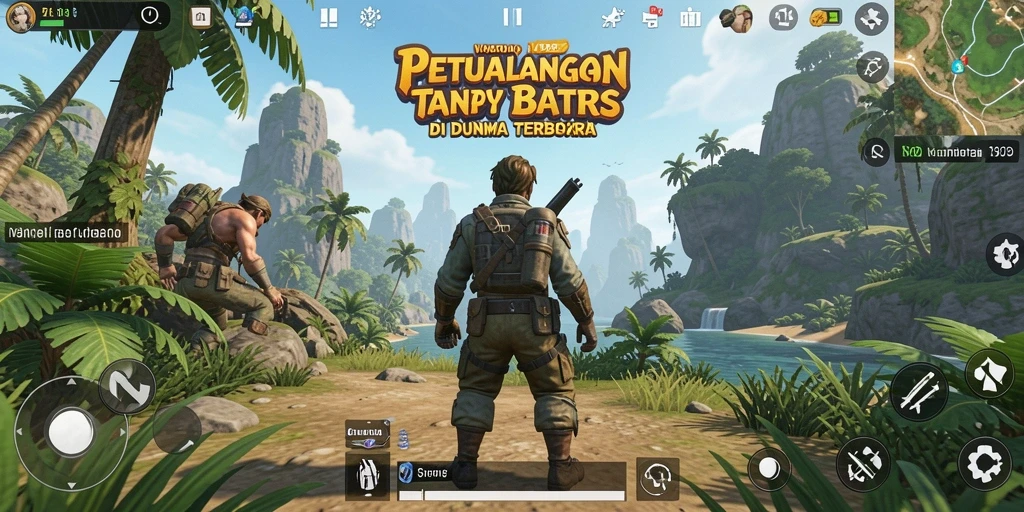 Tampilan menarik dari gameplay Open World yang penuh petualangan.